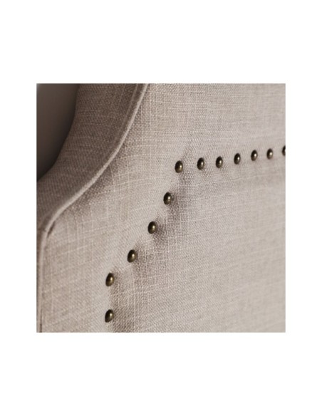 Cabecero de Cama SOUSEL 160x120 cm, Lino / Beige - Kodu Home Design