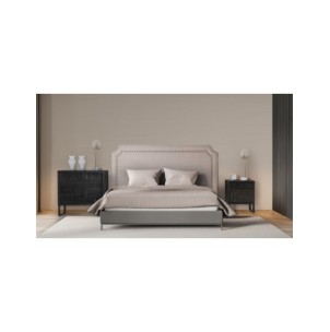 Cabecero de Cama SOUSEL 160x120 cm, Lino / Beige - Kodu... 2