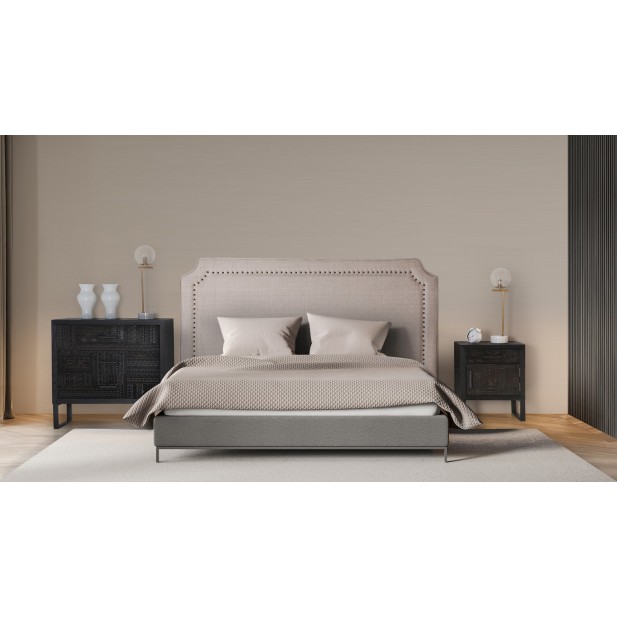 Cabecero de Cama SOUSEL 160x120 cm,...