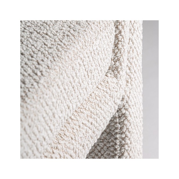 Banco IZEGEM 140 cm, Algodón Bouclé /...