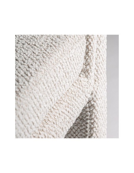 Banco IZEGEM 140 cm, Algodón Bouclé / Blanco roto - Kodu Home Design