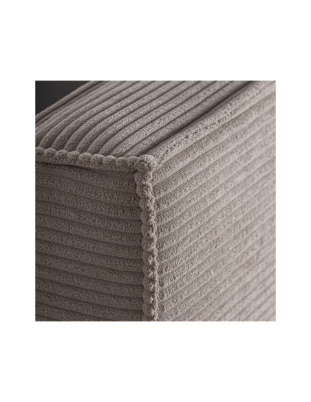 Cama NATASHA 165x225x105 cm, Poliéster, Madera / Beige - Kodu Home Design