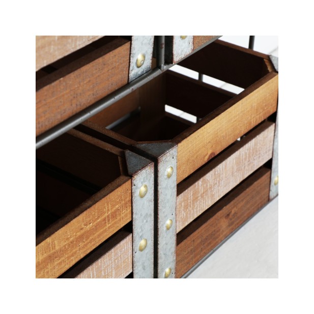 Estantería YEOVIL, DM, Hierro /...