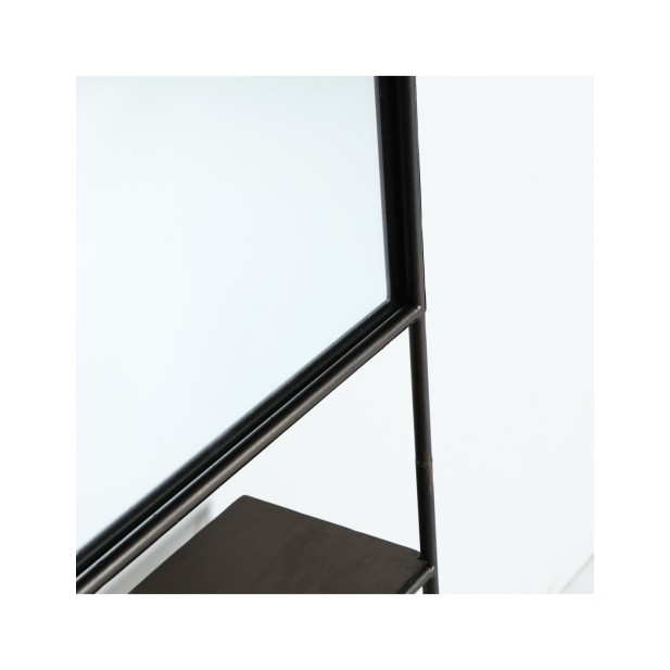 Estantería LIPARI, Hierro, Espejo /...