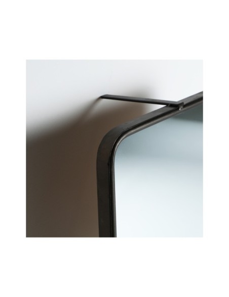 Estantería LIPARI, Hierro, Espejo / Negro - Kodu Home Design