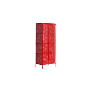 Armario ARVERT, Hierro / Rojo - Kodu Home Design 2