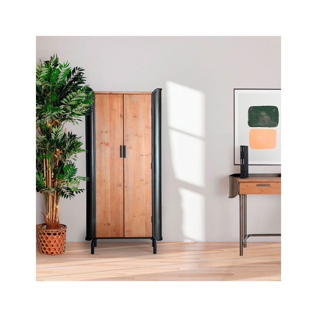 Armario BRIEC, Madera, Hierro /...
