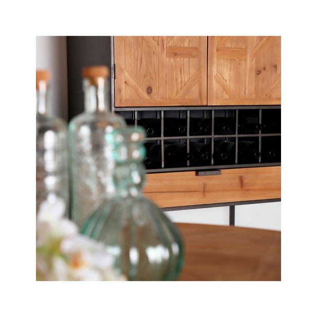 Armario LONGFORD, Madera, Hierro /...