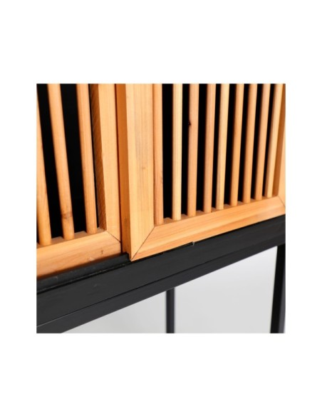 Armario LOMQUI, DM, Madera / Marrón Claro, Natural - Kodu Home Design