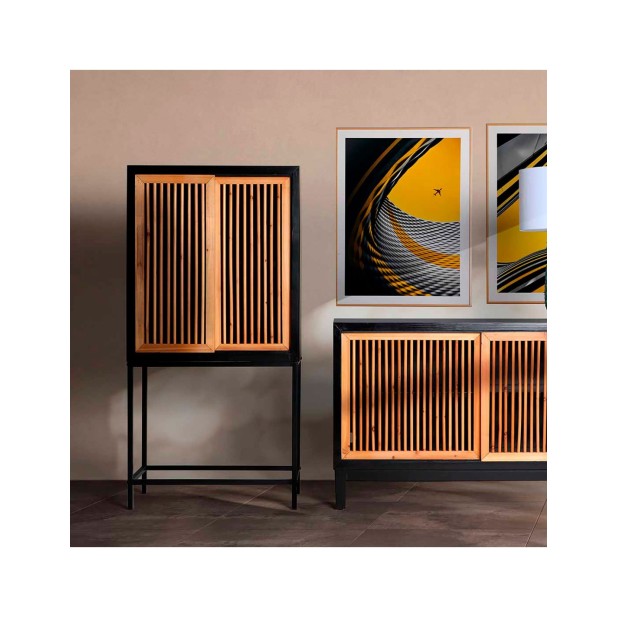 Armario LOMQUI, DM, Madera / Marrón...