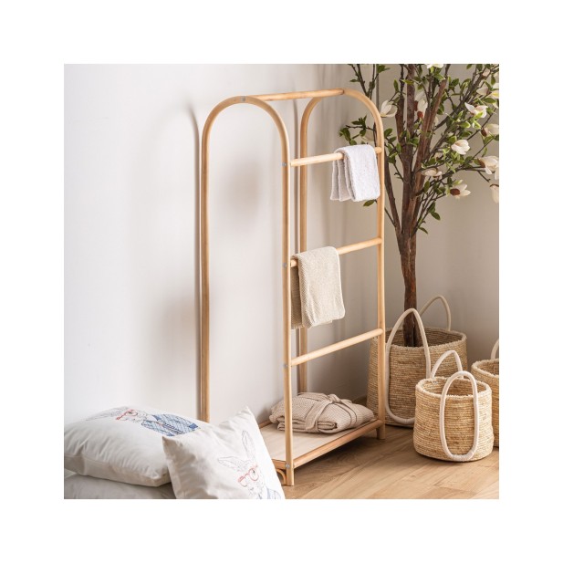 Toallero CLEO, Ratán / Marrón - Kodu...