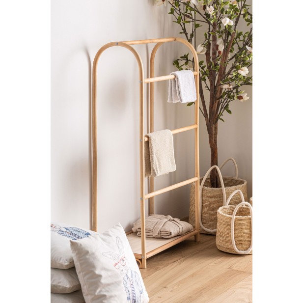 Toallero CLEO, Ratán / Marrón - Kodu...