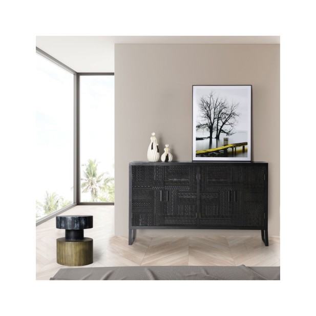 Aparador ANTRIM, Madera, Hierro /...