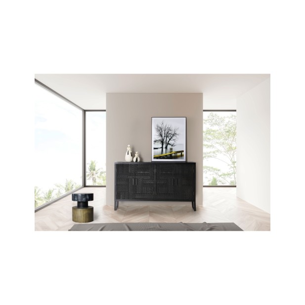 Aparador ANTRIM, Madera, Hierro /...