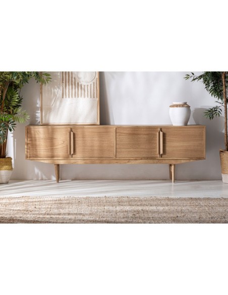 Mueble TV NYRY, Madera / Marrón - Kodu Home Design