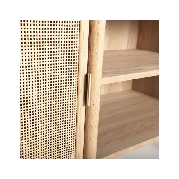 Mueble TV IKLA, DM, Madera, Ratán /...