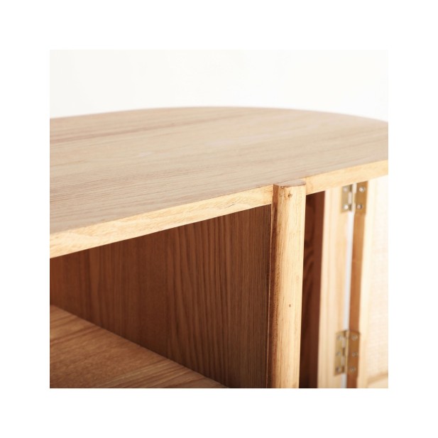 Mueble TV IKLA, DM, Madera, Ratán /...