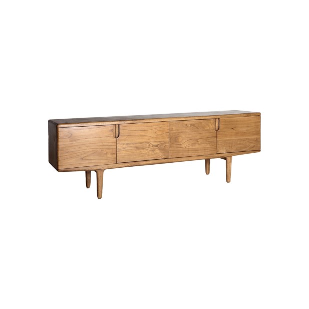 Mueble TV SLOUGH, Madera / Marrón -...