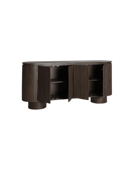 Aparador KOLGA, Madera de Mango / Marrón - Kodu Home Design