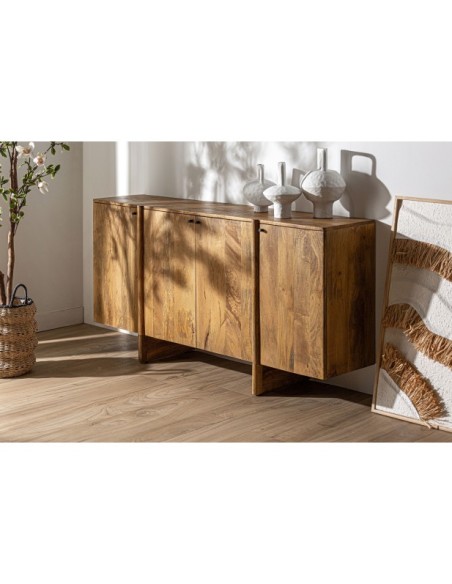 Aparador KOIGI, Madera de Mango / Marrón - Kodu Home Design