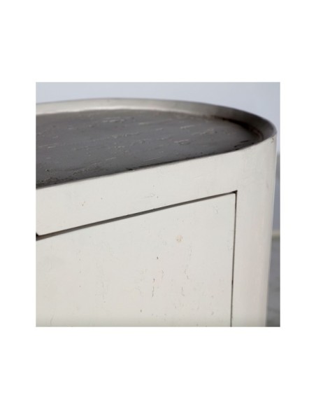 Aparador HALSUA, Madera de Mango / Blanco Roto - Kodu Home Design