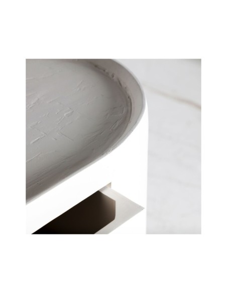 Aparador HALSUA, Madera de Mango / Blanco Roto - Kodu Home Design