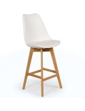 Taburete Super Hacken 75 cm Blanco