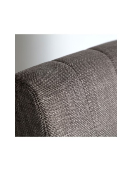 Sofá RIGNAC Módulo Central, Poliéster, Madera / Gris, Marrón, Natural - Kodu Home Design