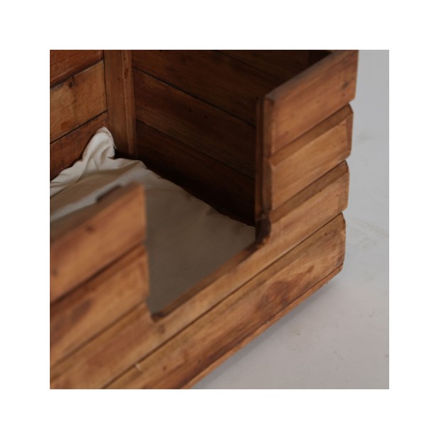 Cama Mascotas AKVIRAN, Madera de...
