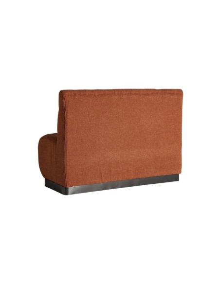 Sofá WARHEM, Algodón, Madera / Marrón, Negro - Kodu Home Design