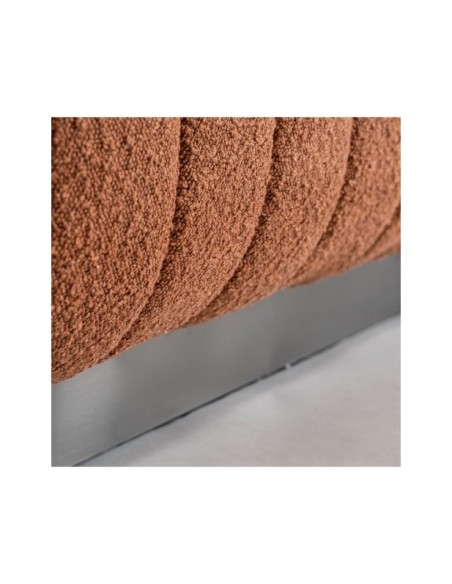 Sofá WARHEM, Algodón, Madera / Marrón, Negro - Kodu Home Design