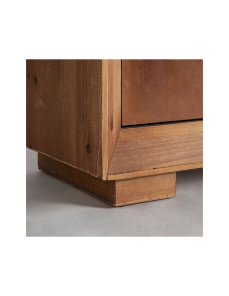 Estantería DIKEBUS, Madera, Hierro / Marrón - Kodu Home Design