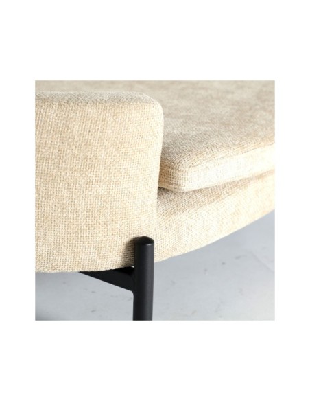 Cama Mascotas MAI, Poliéster, Acero / Marrón, Negro - Kodu Home Design