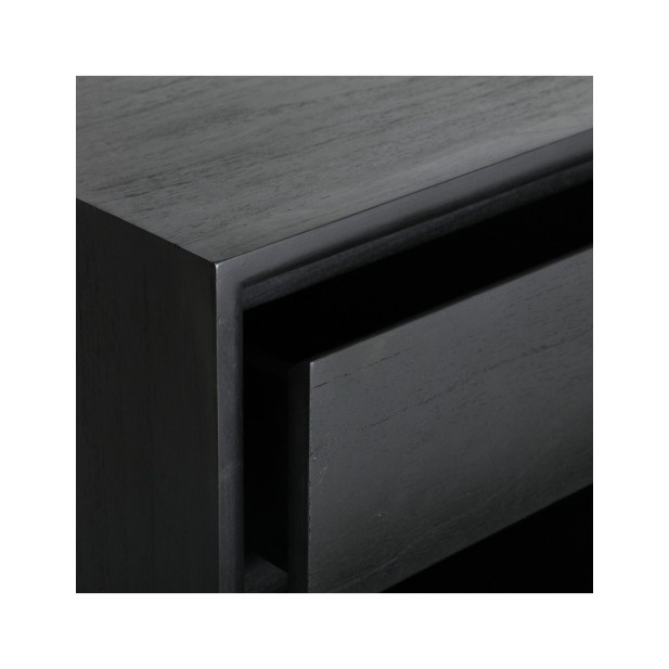 Cómoda THIERS, Madera / Negro, Marrón...