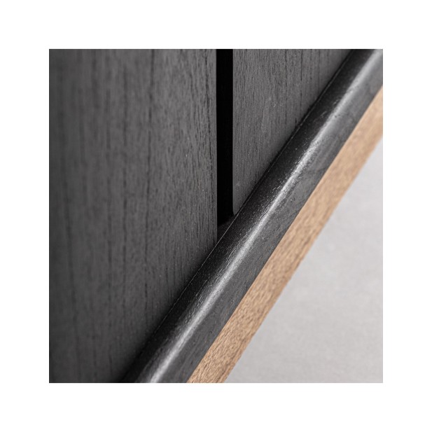 Aparador THIERS, Madera / Negro,...