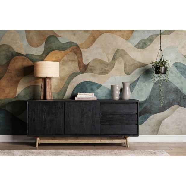 Aparador THIERS, Madera / Negro,...