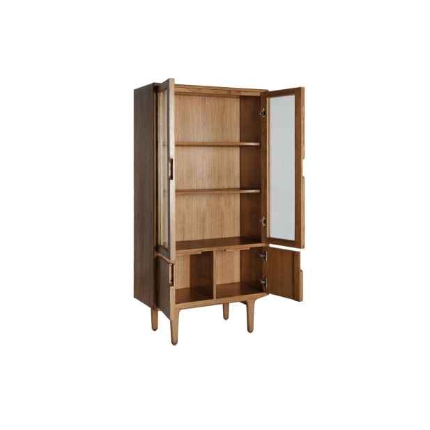 Vitrina KAMENZ, Madera, Cristal /...