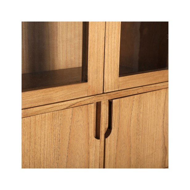 Vitrina KAMENZ, Madera, Cristal /...