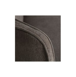 Sofá KERNS, Poliéster, Latón, Madera / Gris, Latón, Negro... 2