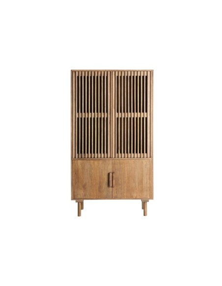 Armario TREVOUX, Madera de Mango / Marrón, Natural - Kodu Home Design