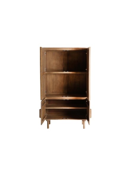 Armario TREVOUX, Madera de Mango / Marrón, Natural - Kodu Home Design