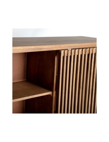 Aparador TREVOUX, Madera de Mango / Marrón, Natural - Kodu Home Design