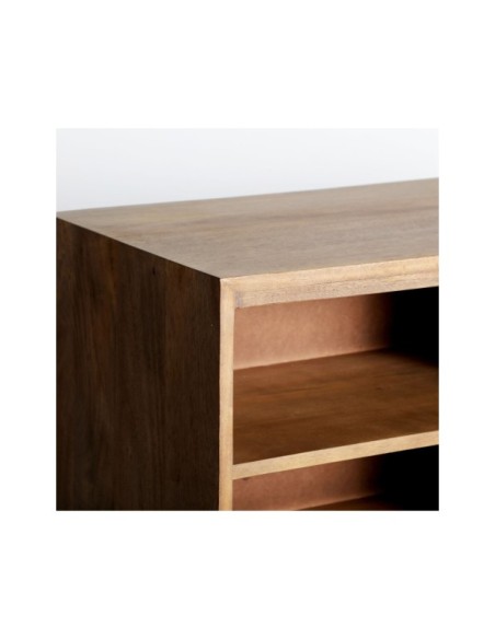 Mueble TV TREVOUX, Madera de Mango / Marrón, Natural - Kodu Home Design