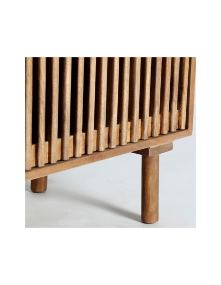 Mueble TV TREVOUX, Madera de Mango / Marrón, Natural - Kodu Home Design