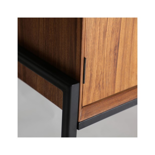 Aparador LAURIS, Madera, Hierro /...