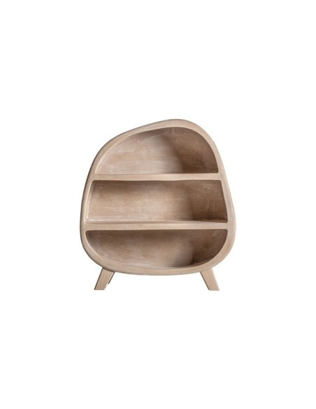 Estantería WERLE, DM / Marrón Claro - Kodu Home Design