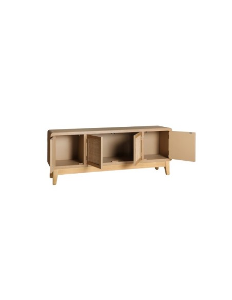Mueble TV DOAZIT, Madera, DM / Marrón Claro - Kodu Home Design