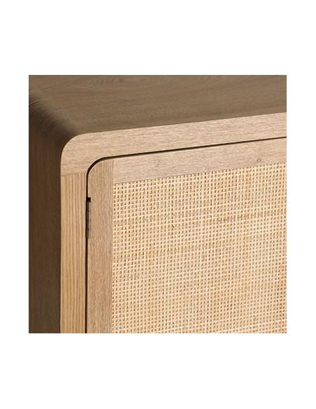 Mueble TV DOAZIT, Madera, DM / Marrón Claro - Kodu Home Design