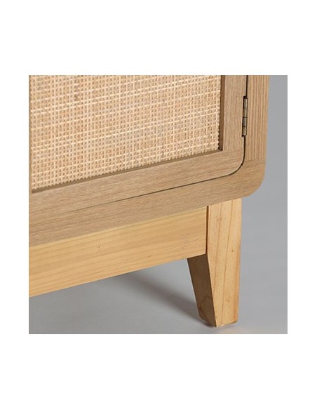 Mueble TV DOAZIT, Madera, DM / Marrón Claro - Kodu Home Design