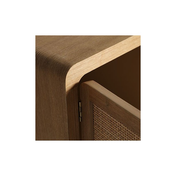 Mueble TV DOAZIT, Madera, DM / Marrón...